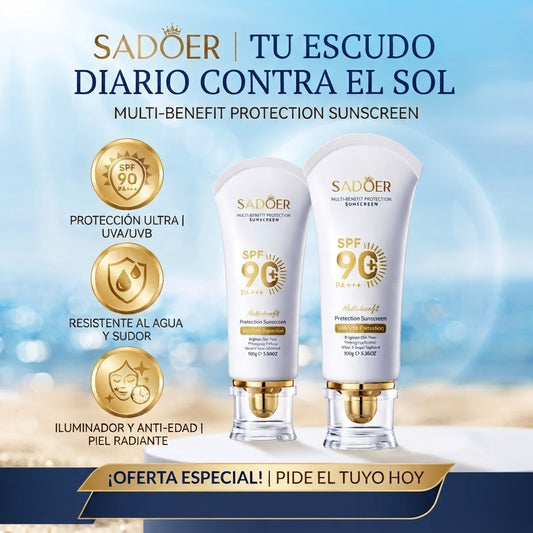 Protector Solar Sadoer SPF 90 100 mg