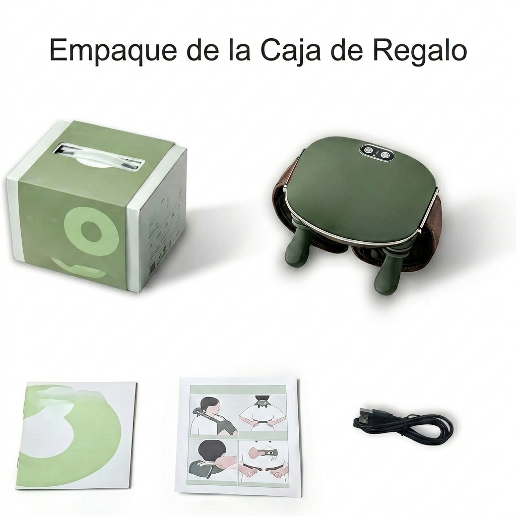 Masajeador Eléctrico Dedos 4D Portátil