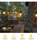 Guirnalda Solar 10m Luces Exterior