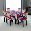 Set 18 Mantel + 6Fundas de silla