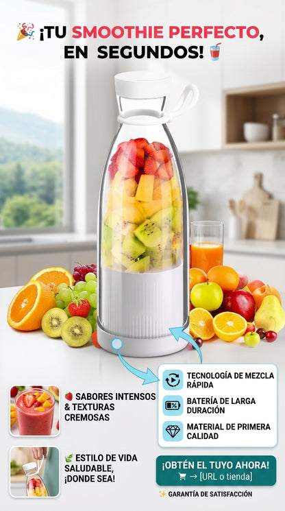 Mini Licuadora Rápida Portátil 350 Ml