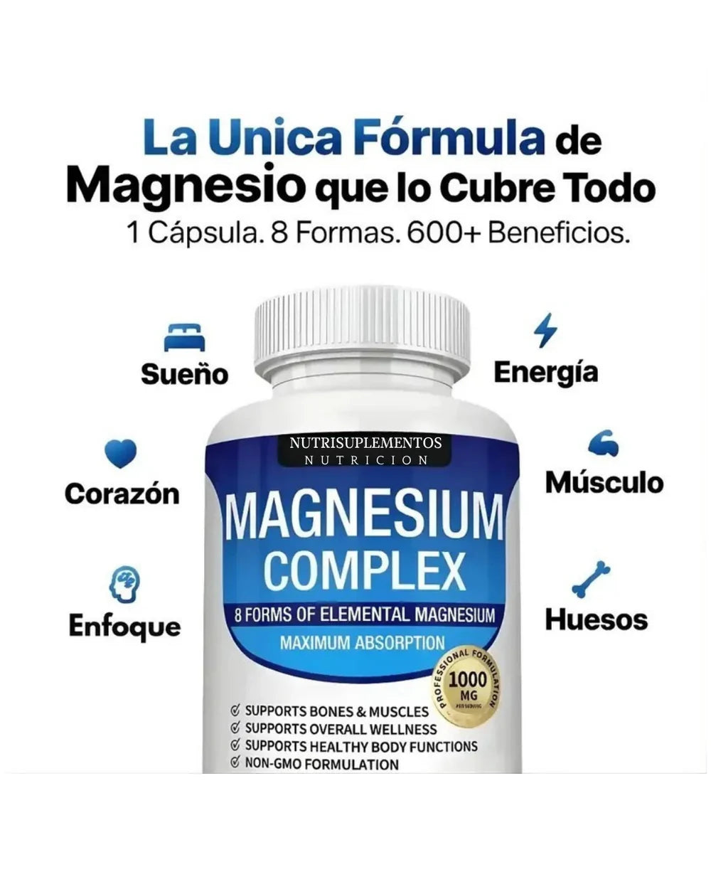 MAGNESIUM COMPLEX X 90 CAPS