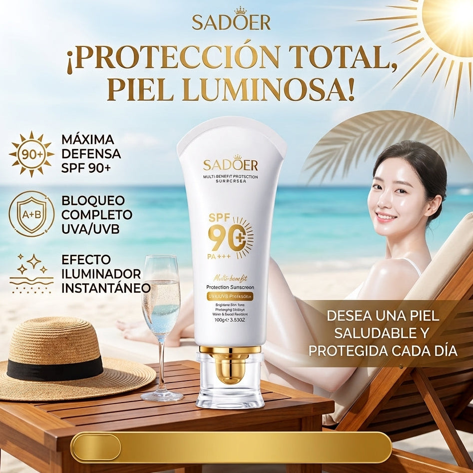 Protector Solar Sadoer SPF 90 100 mg